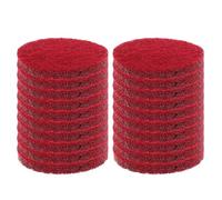 COOLHIYA 100 Pezzi Rondelle di Cotone Rotonde per Diffusori di Oli Essenziali, Assorbenti e Neutri, per Diffusori e Bocchette d'Aria Auto, Design Semplice e Funzionale