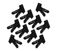 COOLHIYA 10pezzi Morsetti Molla per Fondali in Metallo Clip Resistenti per Supporti Fotografici Adatti Fondali in Pvc e Vari Impianti Facile Installazione e Rimozione una Mano