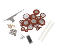 COOLHIYA 1set Kit Riparazione Sax Contralto Completo con Viti Metalliche e Molle Assortite Strumenti Pratici per Manutenzione Sassofono Accessori Compatti e Durevoli per Colore Casuale