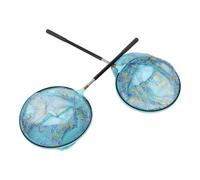 COOLHIYA 2 retini da pesca telescopici per bambini con asta estensibile in acciaio inossidabile per giochi all'aperto, cattura di pesci, farfalle e gamberetti per bambini e famiglie