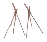 COOLHIYA 2 Set di lancette dell'orologio: Parti del puntatore del meccanismo delle lancette dell'orologio in Legno - puntatore di precisione per la misurazione del Tempo, Accessori Fai da Te