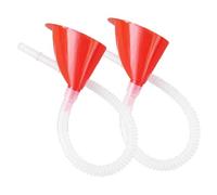 COOLHIYA 2 Set Imbuto per Carburante Auto e Plastica Resistente Beccuccio Flessibile per Olio Motore Tergicristallo Accessorio Versatile per Rabbocco Carburante