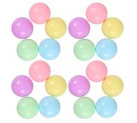 COOLHIYA 50 capsule rotonde colorate Macaron: contenitori di plastica vuoti per distributori automatici e premi in classe. Contenitori rotondi.