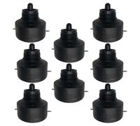 COOLHIYA Adattatore per Tweeter Auto Piezoelettrico Suono Chiaro e Acuto 8 Pezzi in Plastica Accessorio Audio per Impianti Auto