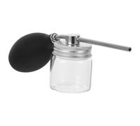 COOLHIYA Applicatore Spray per Fibre Capelli Pompa Refill in Silicone e Vetro, Copertura alla Base e Miscela Extension, per Uso Pettine Fronte