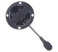 COOLHIYA Base per Sedia da Ufficio in Ferro Nero Piastra Inclinata Regolabile per Sostituzione e Manutenzione, come Ricambio per Sedia Girevole