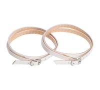 COOLHIYA Cinghie per Scarpe Tacchi Alti in Pelle Pu, Design Chic e Antiscivolo, Facili da Lavare e Asciugare, Perfette per Prevenire la Caduta delle Scarpe