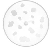 COOLHIYA Coperchio in Plastica Design Portatile e Facile da Trasportare per Contenitore Pop Corn Microonde per Serate Cinema in Casa