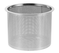 COOLHIYA Filtro per il tè in acciaio inossidabile: colino a maglia fine - Tè e caffè in foglie sfuse - Filtro di ricambio per teiera staccabile e lavabile