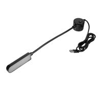 COOLHIYA Lampada LED per Macchina da Cucire con Base Magnetica, Collo Flessibile e Protezione Occhi, Luce da Lavoro ABS Nero per Banco e Culla