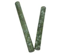 COOLHIYA Mattarello in Jade Verde Superficie Antiaderente ed Ergonomico 2 Pezzi per Stendere Pasta e Sfoglia per Gnocchetti e Ravioli in Cucina