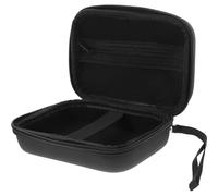 COOLHIYA Organizer Poliestere per Portatile Eva e Custodia Stampante Nero Design Multilivello Antiurto per Accessori e Cavi, per Viaggi e Ufficio