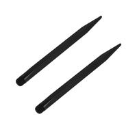 COOLHIYA Penna Touchscreen Magnetica 2pezzi per Lavagna Interattiva Infrarossi Doppia Punta 10mm e 2.5mm in Plastico Nero per Lezioni a Distanza e Presentazioni