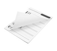 COOLHIYA Quaderno Strumento di Apprendimento e Insegnamento Homeschooling Lettere Inglese Curlicue 40 Pagine A4 in Angoli Arrotondati Insegnanti
