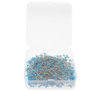 COOLHIYA Spilli Inossidabile in Vetro da Cucito per Quilting 500 Resistente Confortevole e Ricamo per Cucito e Fai-da-te