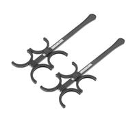 COOLHIYA Strumento Flipper Ottico Regolabile per Occhiali 2 Pezzi in Plastico Antiscivolo Professionale per Cura degli Occhi e Test Visivi Precisi