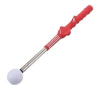 COOLHIYA Supporto per l'allenamento dello Swing nel Golf: Bastone per Allenamento di Riscaldamento, Presa, Distanza e Potenza - Supporto Retrattile per l'allenamento al Chiuso e all'aperto