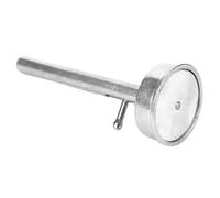 COOLHIYA Utensile Resistente e Non Deformabile per Polpette in Alluminio Manico Rotondo Cucchiaio e Preparazione Facile per Carne per Cucina