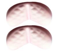 COOLHOOD 2 cuscinetti ergonomici da polso con superfici facili da pulire, con nucleo in memory foam, per l'igiene quotidiana, la manutenzione, il massaggio, in memory foam