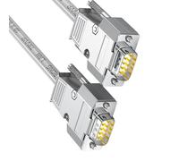 COOLHOOD 9Pin RS232 9Pin Cavo Maschio a Femmina Semplice Industriale Diritto Attraverso Convertitore per Applicazione di Cablaggio Dinamico Serie Estreme Temperature