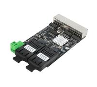 COOLHOOD Gigabit duro, modulo industriale dei commutatori della rete di gigabit dell'input DC5V-36V del modulo delle porte Ethernet della fibra 4 di industriale 2