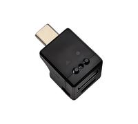 COOLHOOD Luce a colori con doppie interfacce USB A e C e rilevazioni di corrente intelligente auto USB C illuminazione notturna