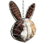 COOLHOOD Nido multifunzionale per uccelli, decorazione da appendere al giardino, per balconi, terrazzi, riparo per fauna selvatica, ornamento per esterni
