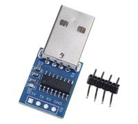 COOLHOOD Scheda di comunicazione USB UART in miniatura del modulo CH9329 | Velocità veloce di 300Bps 3Mbps per controllo industriale e robotica, alta compatibilità per la prototipazione elettronica
