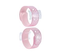 COOLHOOD Set da polso, 2 pezzi glitter Wrap accessorio da polso per feste di nozze, banchetti e acconciature da sposa damigella d'onore accessori per feste nuziali set glitter avvolgere braccialetto