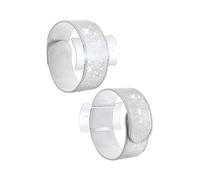 COOLHOOD Set da polso, 2 pezzi glitter Wrap accessorio da polso per feste di nozze, banchetti e acconciature da sposa damigella d'onore accessori per feste nuziali set glitter avvolgere braccialetto