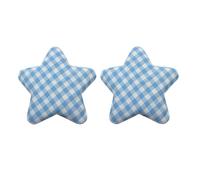 COOLHOOD Trendy Blue Grids Star Auricolare Ornamenti Confortevole Elastico Banda per Cuffie Da Gioco Accessori Bella Glowing