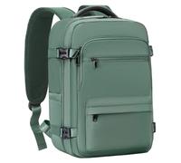 COOLIFE Bagages Cabine 40x20x25 Pour Ryanair Sac de Voyage, Sac a Dos Voyage Cabine Avion Bagage à Main Femme Homme 20L Sous Siege Bagage Sac De Voyage (Verde Scuro, 40 x 20 x 25cm-20L)