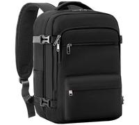 COOLIFE Bagages Cabine 40x20x25 Pour Ryanair Sac de Voyage, Sac a Dos Voyage Cabine Avion Bagage à Main Femme Homme 20L Sous Siege Bagage Sac De Voyage (Nero, 45 x 36 x 20cm-30L)