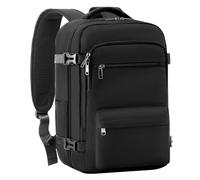 COOLIFE Bagages Cabine 40x20x25 Pour Ryanair Sac de Voyage, Sac a Dos Voyage Cabine Avion Bagage à Main Femme Homme 20L Sous Siege Bagage Sac De Voyage (Nero, 40 x 20 x 25cm-20L)
