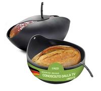 Coolinato recipiente universale in silicone 3 in 1 da 24cm, adatto per stufato di verdure e cottura al forno del pane, come scodella, ciotola o insalatiera