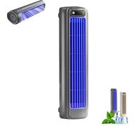 Cooling Ace, 2025, ventola di raffreddamento portatile con 3 velocità e touch screen LED, senza foratura, ventilatore elettrico da parete, ventilatore a torre da tavolo per ufficio, camera da letto
