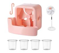 Cooling Attachment For Desk Fan Hangable Ice Box This Cooling At Cup Device