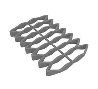 Cooling Bake Tray - Steel Wire Rack, Nonstick Cooking Grid | High Temp Drying Tray Stand, Compact Kitchen Rest, Great Use Case for Meat Oven Steamer Pan Roasting Drip Counter Table