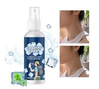 Cooling Body Spray, 120ml Portable Skin Refresh, Long Lasting Cooling Formula with Instant Chill Effect, Lightweight Summer Body Mist, Refreshing Spray Design, Coolings Sprays for Outdoor Activity Use