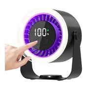 Cooling Desk Fan, Quiet 10-Speed Air Circulator, Silent USB Rechargeable Breeze Device, Compact Ventilation Solution for Apartment, RV, Workplace, Tent, Dorm, Room, Student, Daily Use