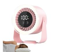 Cooling Desk Fan, Quiet USB Air Circulator, 10-Speed Setting, Rechargeable Battery, Silent Motor, Space Saving, Easy, Portable Use, Perfect for Apartment, RV, Workplace, 7.48x4.13x6.5 inches