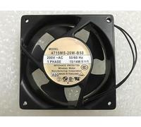 Cooling Fan 12038 4715MS-20W-B50 200V 50/60Hz 15/14W 2-wire AC fan
