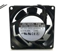 Cooling fan 220/240V 0.07A/0.06A 80mm, AA8382HB-AW 80x80x38mm 8038 axial Cooling fan
