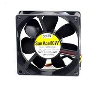 cooling fan for Sanyo 9WP0812H401 imported Japanese IP68 waterproof fan 8025 12V cooling fan