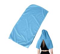 Cooling Hoodie Towel, Quick-Drying Sweat Wrap, Skin-Friendly Cold Rag for Hot Weather, Outdoor Activities, Camping, Gym Workouts, Fishing Trips, Gardening, 23.62x11.81x0.2 inches