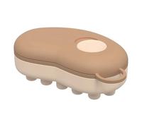 Cooling Ice Roller Face, Silicone Scalp Massager Tool, 4.29x1.57in Portable Skin Care Device, Reduces Puffiness Inflammations, Deep Cleansing Relaxation for Home, Travel