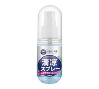 Cooling Mist - 60ml Natural Spray, Heat Relief Formula, Portable Refreshing Comfort Solution | Perfect for Workout Camping Vacation Hot Weather Use, Neck Back Armpits Legs Sweat Areas