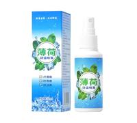 Cooling Mist Spray - 50ml Long-Lasting Refreshing Skincare, Chilling Ice Hydro Mist Liquid, Hydrating Heat Protection Dermal Vaporizer | Portable Soothing Pocket-size Humidity Defense Aerosol For Trav