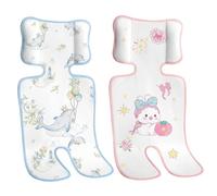 Cooling Pad For Stroller - Soft Universal Breathable Insert | Stroller Padding Cushion For Car Sleeping Change Outdoor Travel Walk Nap Summer Hot Park Shopping Home