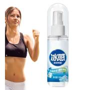 Cooling Spray, Body Mist, Skin Refresher, Instant Cooling Effect, Long-Lasting Hydration, for Hot Weather Sports Camping Travel, Clear, 1 Bottle, 50ml/100ml, 70g/120g